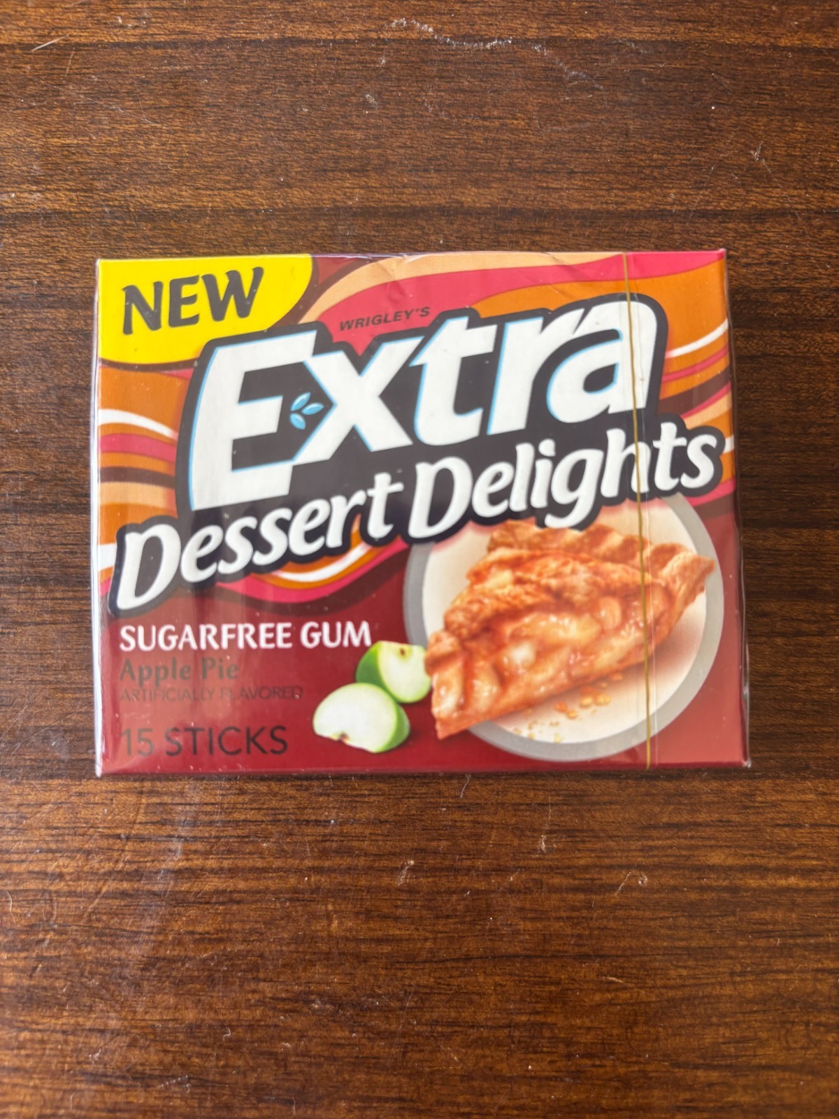RARE DISCONTINUED Extra Dessert Delights Apple Pie Sugar Free Gum RARE DISCONTINUED Extra Dessert Delights Apple Pie Sugar Free Gum