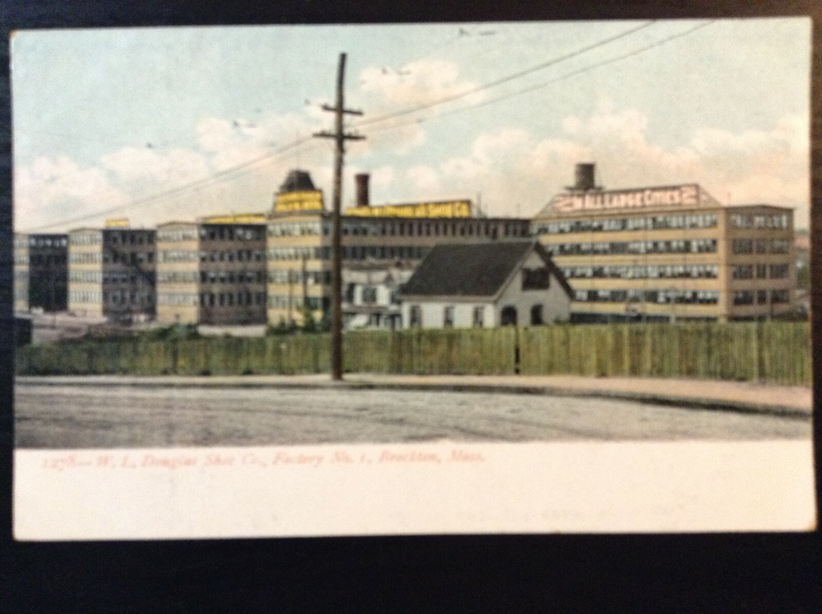 Vintage Postcard 1901-1907 W.L. Douglas Shoe Factory No. 1 Brockton (MA) Vintage Postcard 1901-1907 W.L. Douglas Shoe Factory No. 1 Brockton (MA)