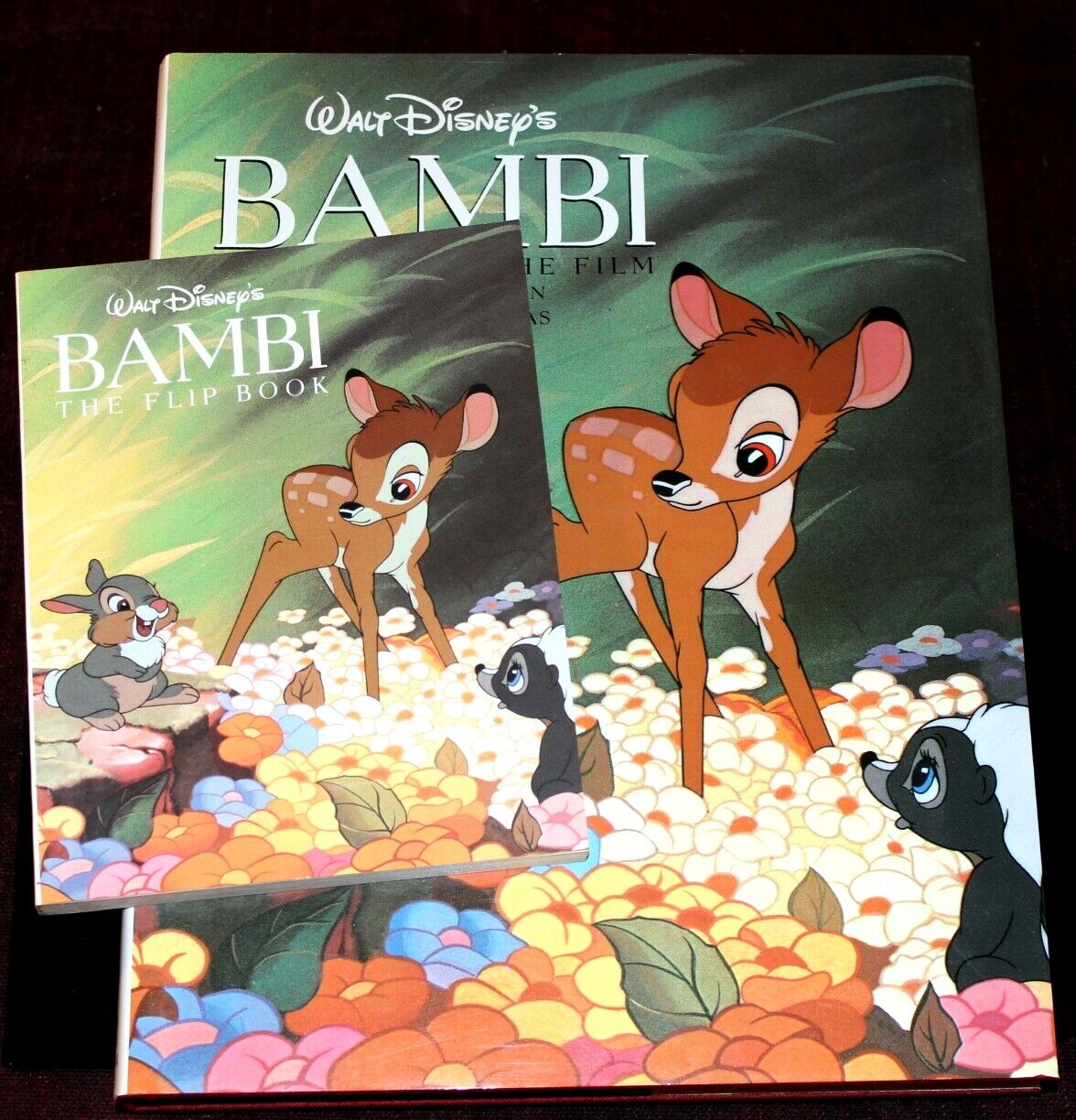 Walt Disney Bambi Story & Film Frank Thomas Ollie Johnston Animation + Flip Book
