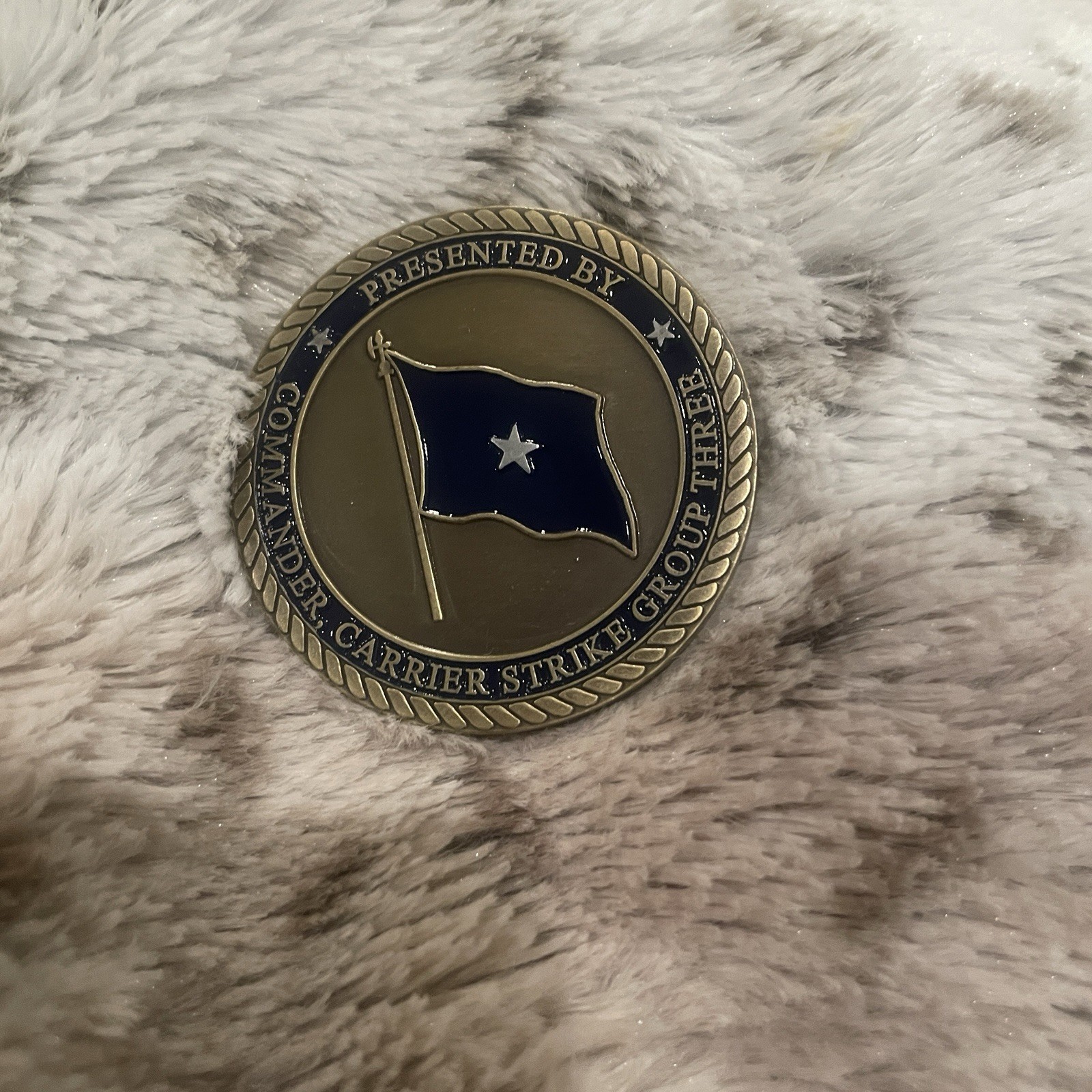 Challenge Coin Carrier Strike Three NEW Challenge Coin Carrier Strike Three NEW