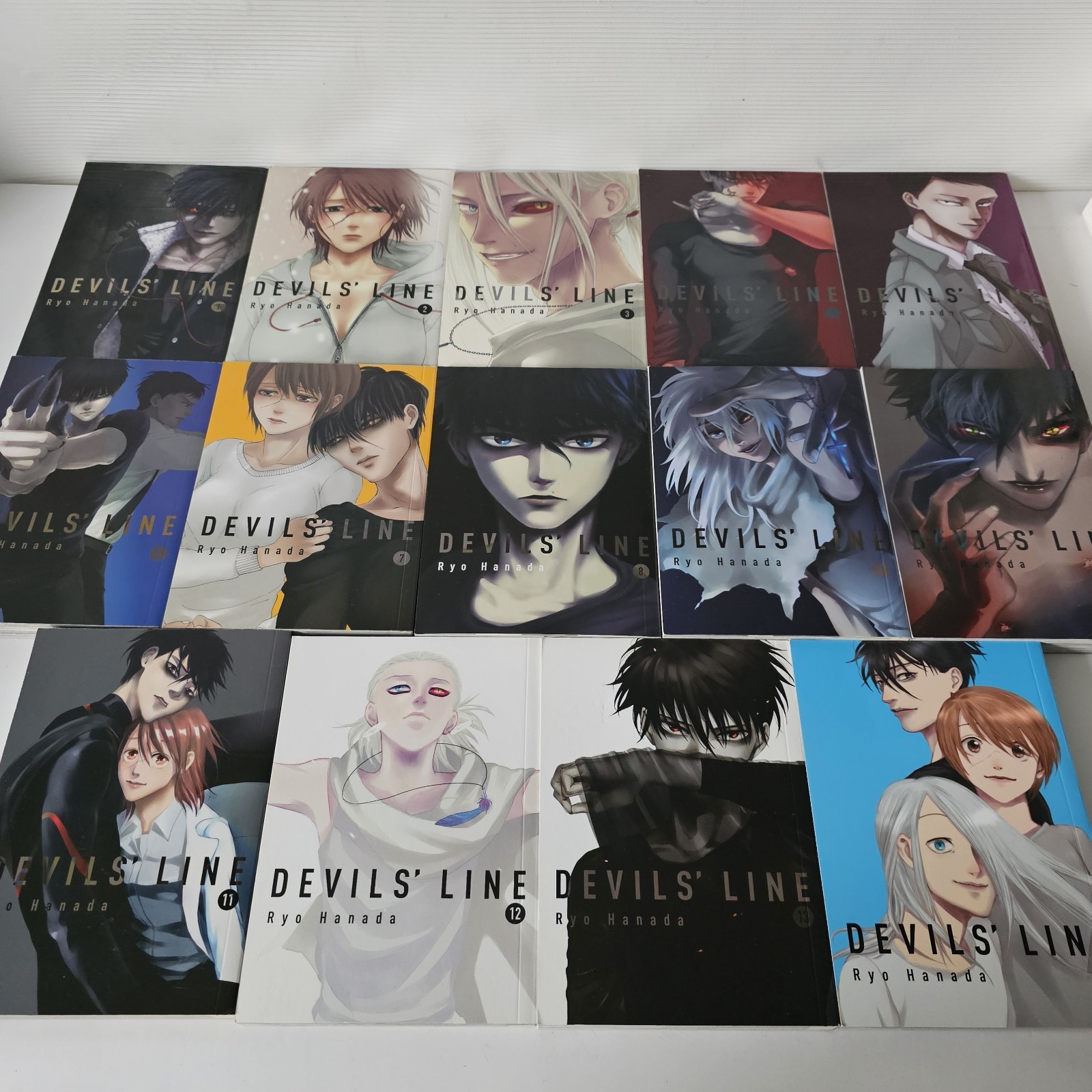 Devils Line Volumes 1-14 COMPLETE English Manga Book by Ryo Hanada Devils Line Volumes 1-14 COMPLETE English Manga Book by Ryo Hanada