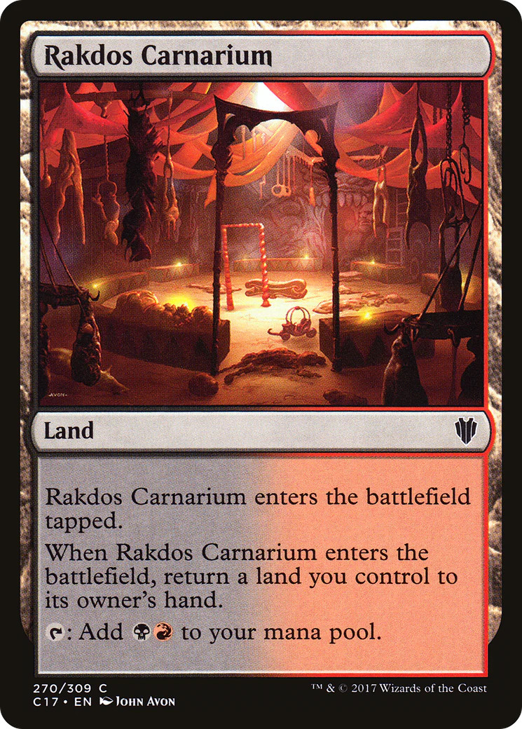 Rakdos Carnarium [Commander 2017] Magic MTG