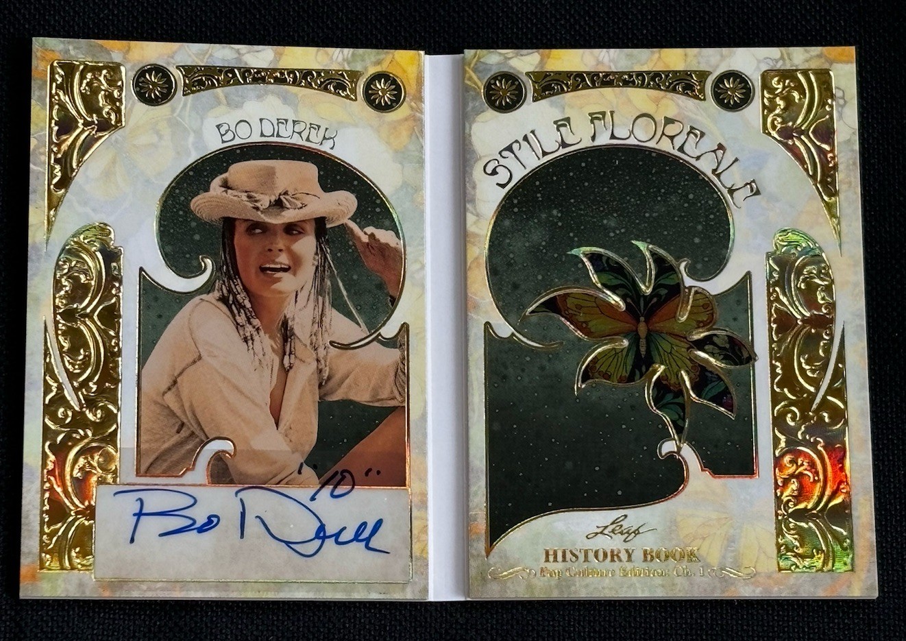 Bo Derek 1/1 Auto “10” Inscription Booklet - 2024 Leaf History Book Pop Culture Bo Derek 1/1 Auto “10” Inscription Booklet - 2024 Leaf History Book Pop Culture