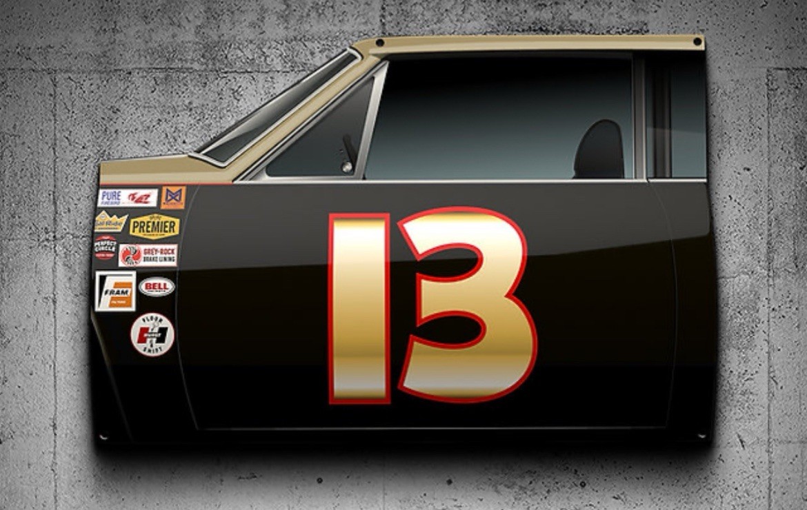 WOW 1967 Smokey Yunick Chevelle Door Style Sign Race Car WOW 1967 Smokey Yunick Chevelle Door Style Sign Race Car