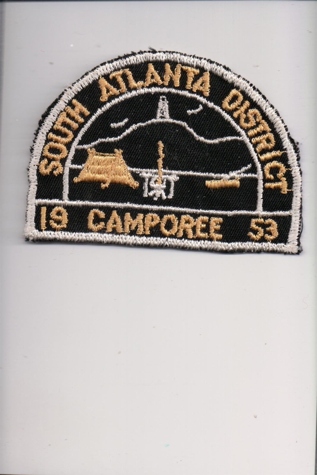 1953 South Atlanta District Camporee patch 1953 South Atlanta District Camporee patch