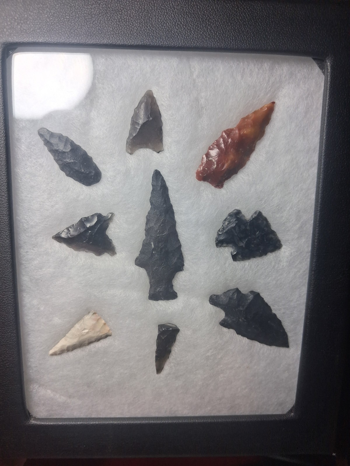 Awesome Frame Columbia River Oregon Authentic Arrowheads Awesome Frame Columbia River Oregon Authentic Arrowheads