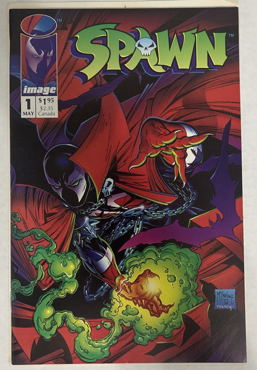 Spawn #1 Image Comics 1992 Todd McFarlane
