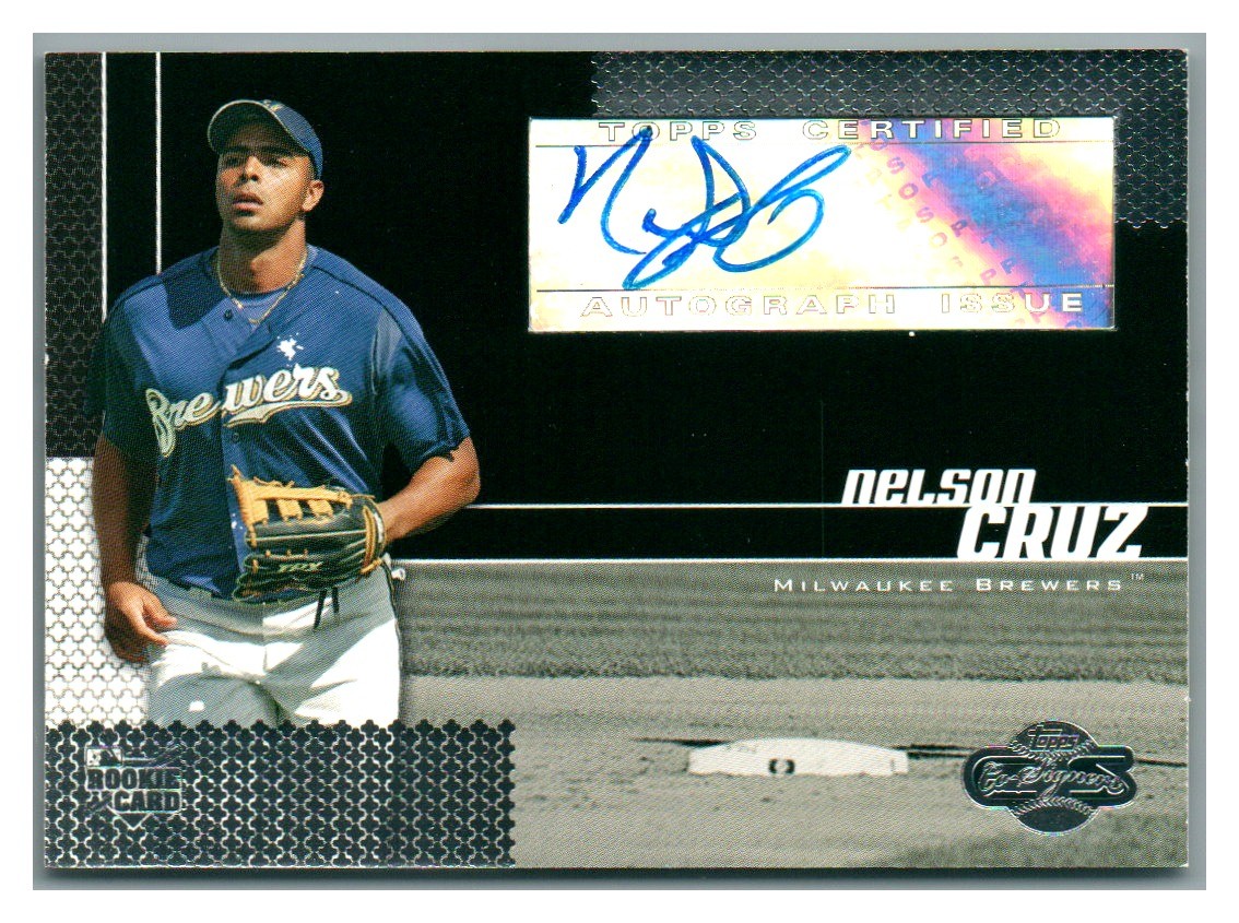 2006 Topps Co-Signers #113 Nelson Cruz 2006 Topps Co-Signers #113 Nelson Cruz