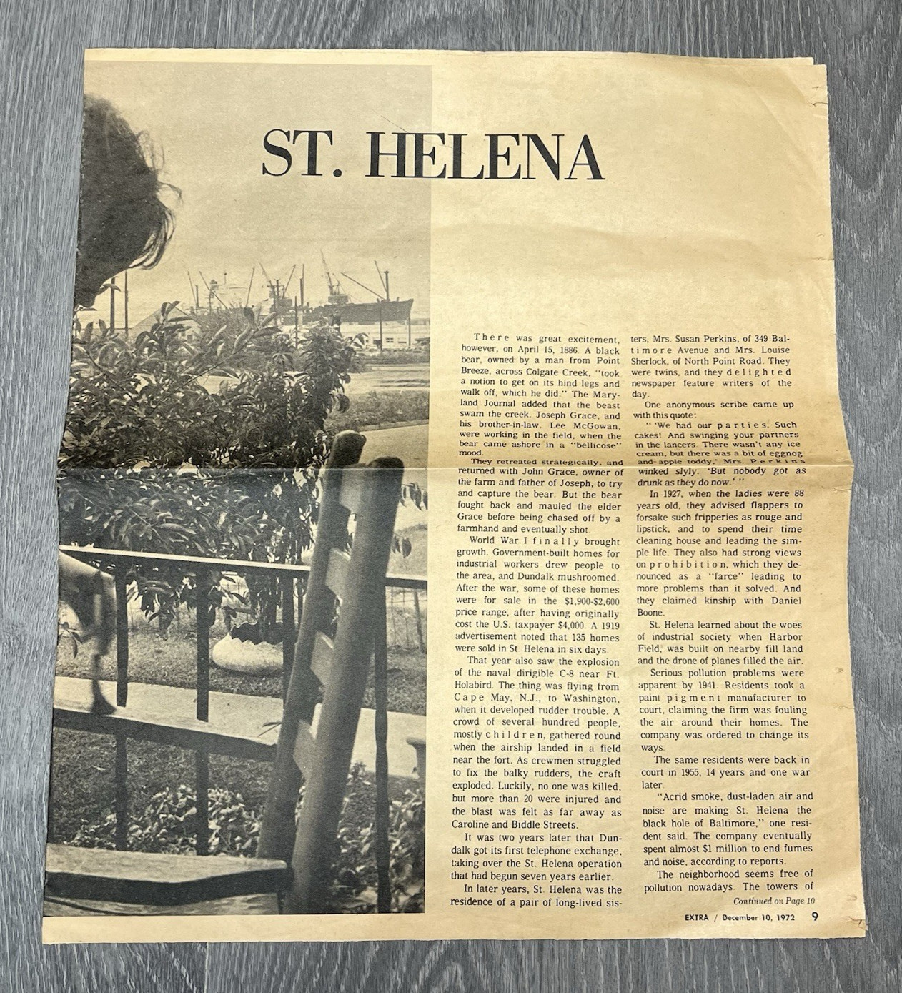 Vintage December 10 1972 St. Helena Newspaper GE Goodyear Ads Local History Vintage December 10 1972 St. Helena Newspaper GE Goodyear Ads Local History
