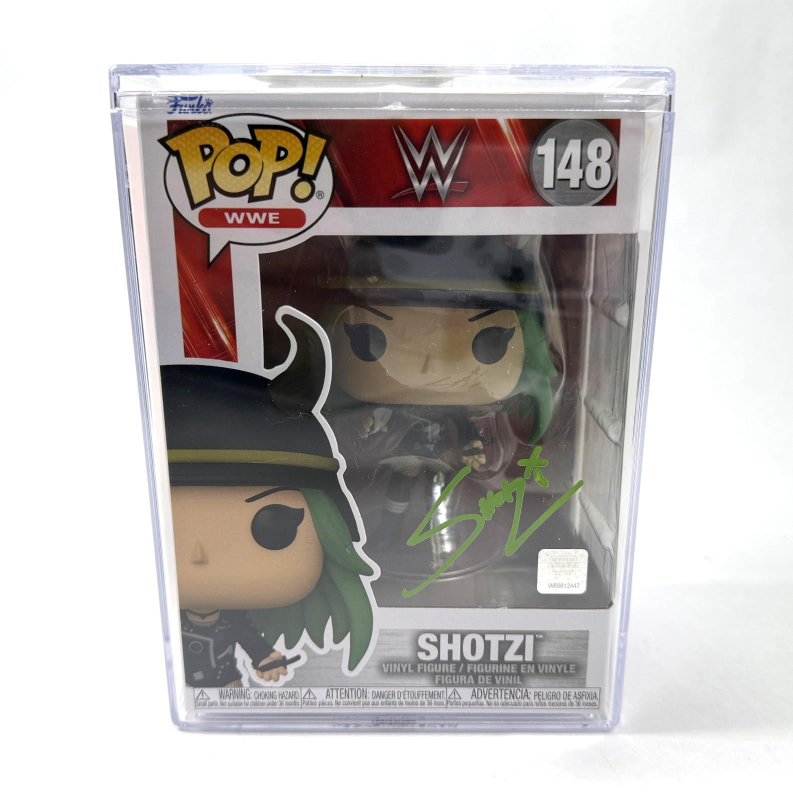 Shotzi Blackheart #148 WWE Funko POP Figure New NIB Signed Autographed Wrestling