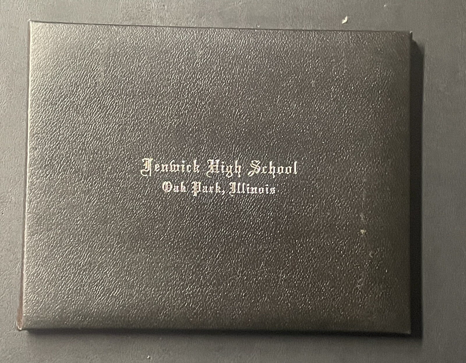 Rare Vintage Fenwick High School Diploma 1977 Oak Park Illinois