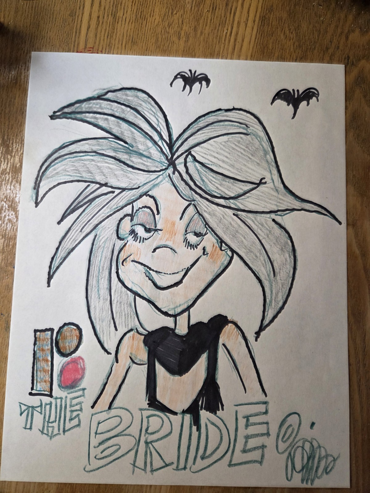 NEW Halloween drawing π of The Bride from Rankin/Bass' Mad, Mad, Mad Monsters NEW Halloween drawing π of The Bride from Rankin/Bass' Mad, Mad, Mad Monsters