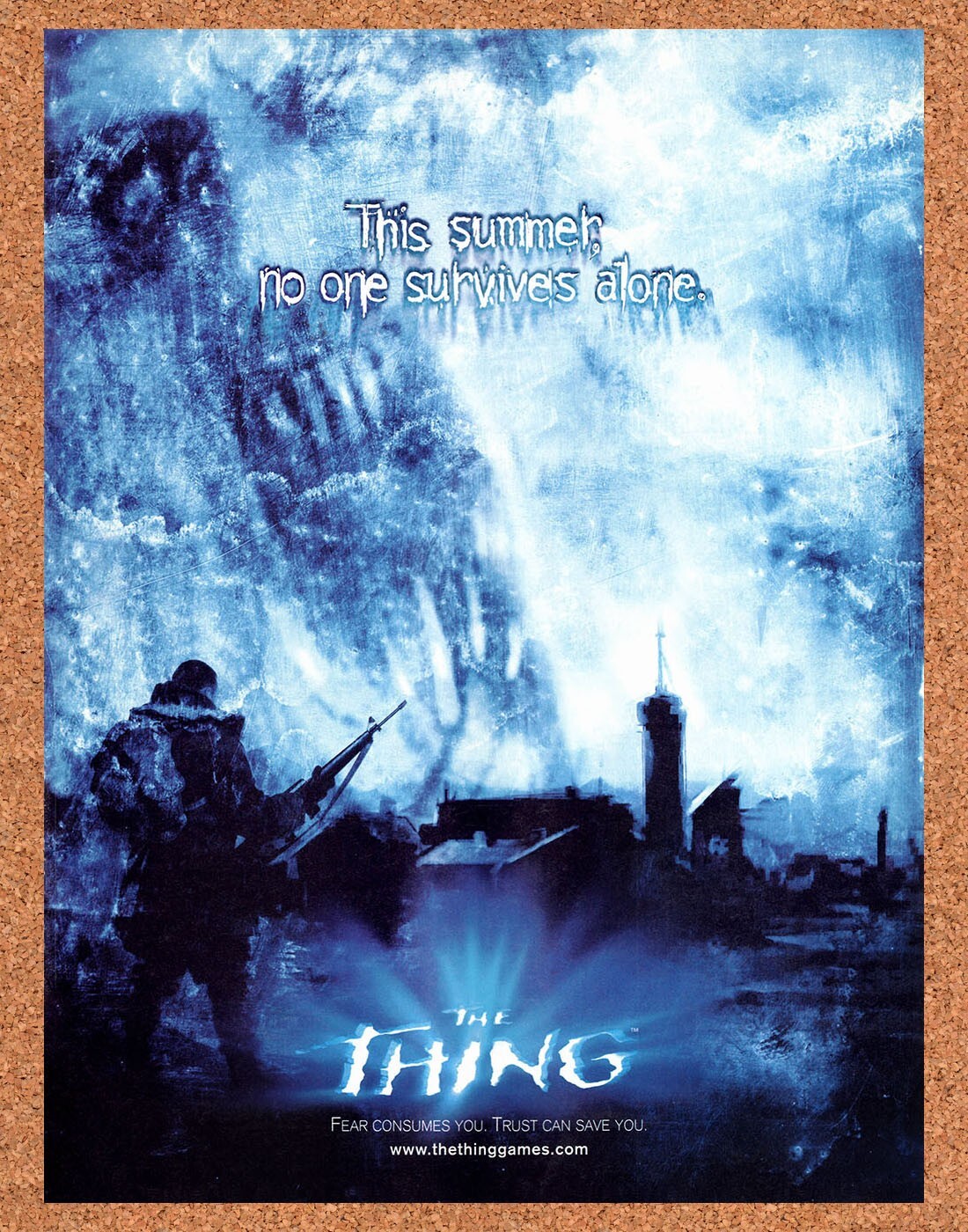2002 The Thing PC Original Advertisement / Retro Promo v1 2002 The Thing PC Original Advertisement / Retro Promo v1