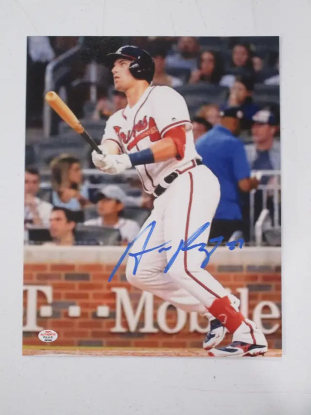 Austin Riley of the Atlanta Braves signed autographed 8x10 photo PAAS COA 396