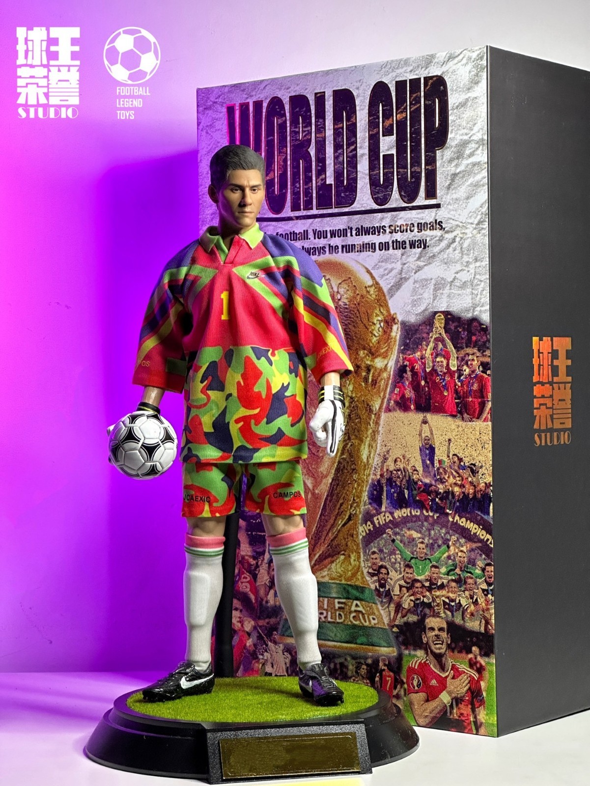 1/6 Jorge Campos 12 inch figure 1/6 Jorge Campos 12 inch figure