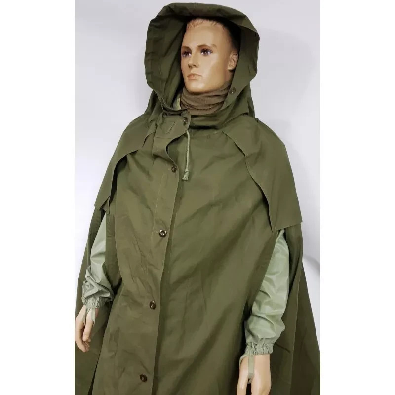 Original Polish military poncho, size 3, 180-190, canvas Original Polish military poncho, size 3, 180-190, canvas