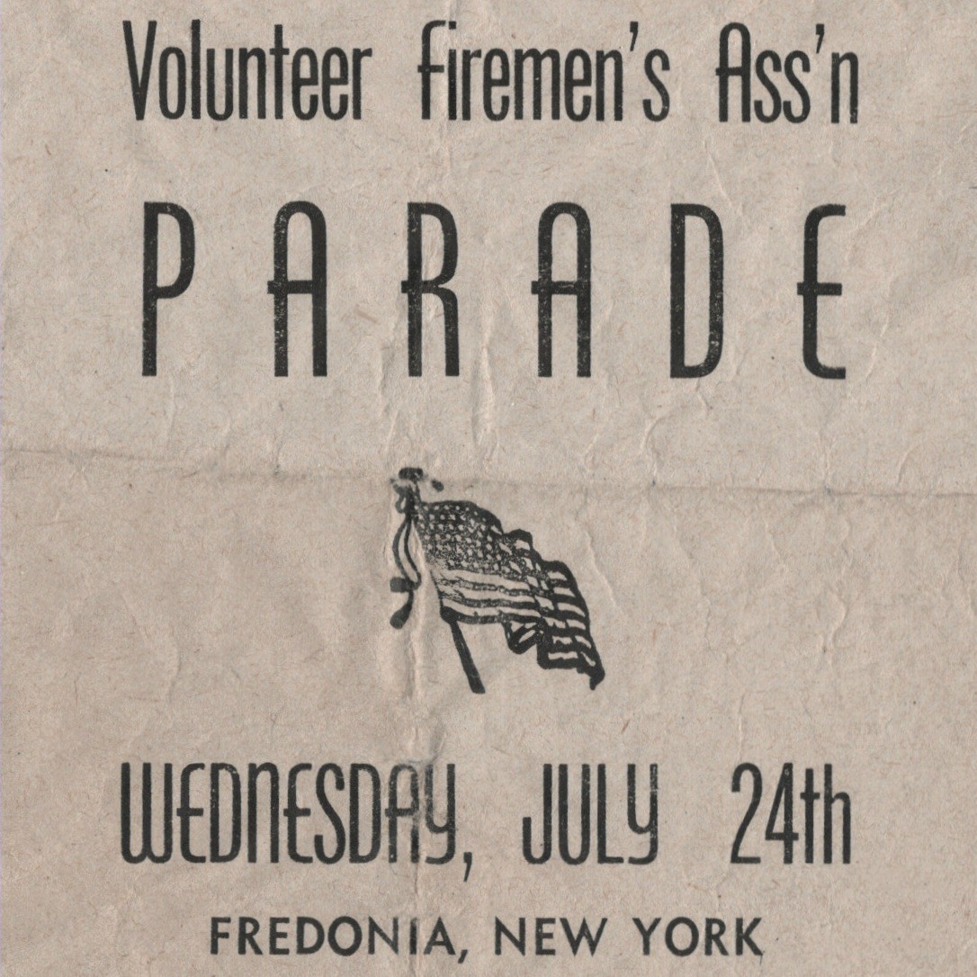 Fredonia NY Firemen\'s 1946 Parade Program 47th WNYVFA Firefighters History VTG Fredonia NY Firemen\'s 1946 Parade Program 47th WNYVFA Firefighters History VTG