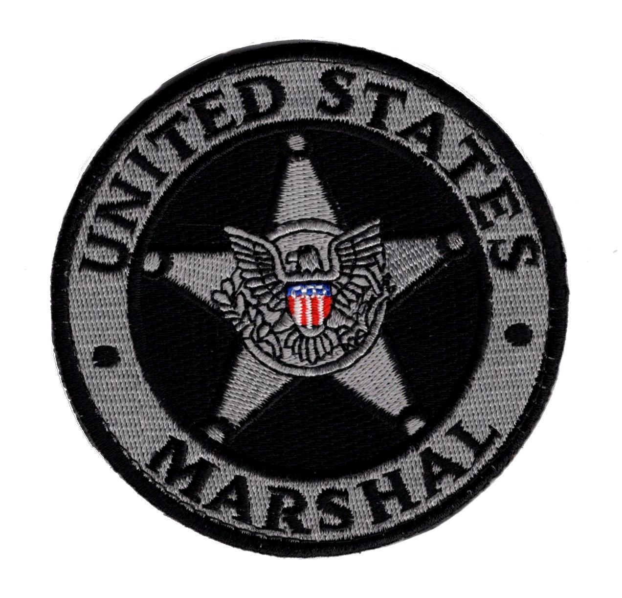 United States Marshal 3.5 Inch Law enforcer Hook Patch United States Marshal 3.5 Inch Law enforcer Hook Patch
