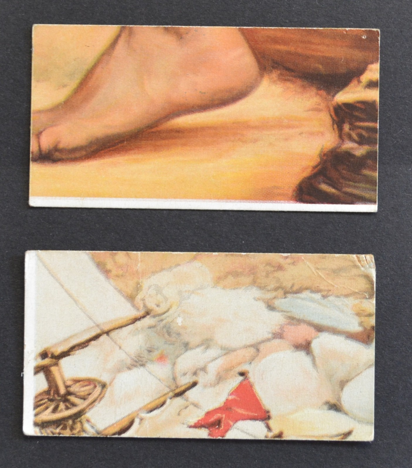 1931 Wills's Boyhood of Raleigh (Sectional) Cigarette Cards x 2 - No's. 12 & 24 1931 Wills's Boyhood of Raleigh (Sectional) Cigarette Cards x 2 - No's. 12 & 24