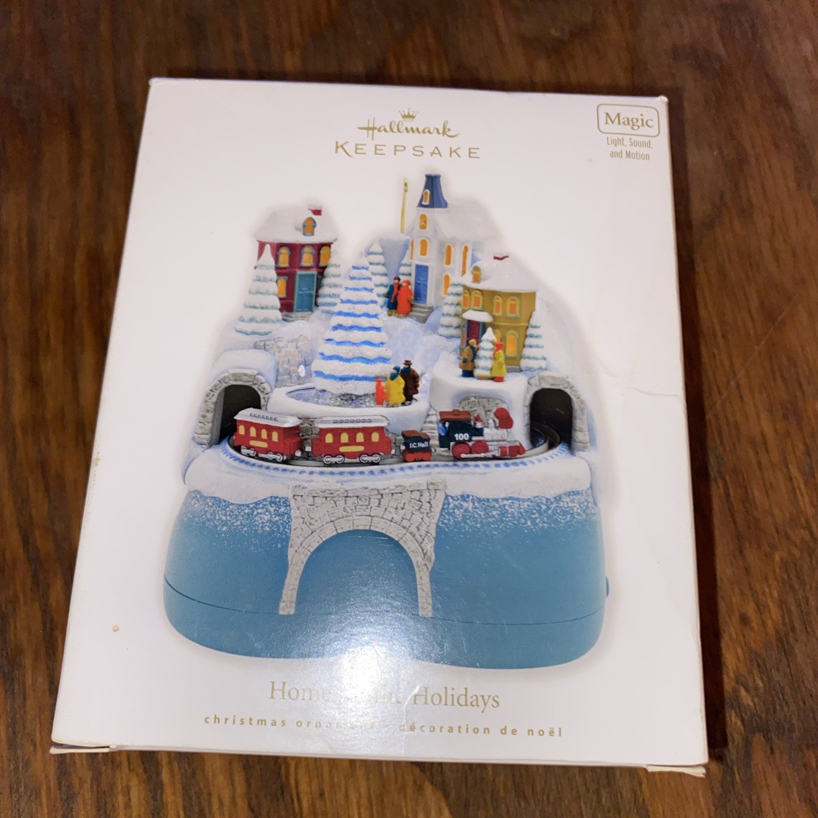 Hallmark Keepsake Home For the Holidays Light Sound Motion Christmas Ornament Hallmark Keepsake Home For the Holidays Light Sound Motion Christmas Ornament