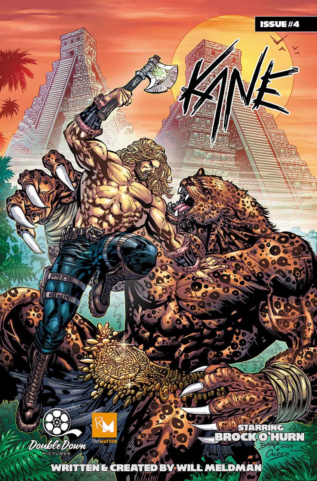 Kane (Starring Brock O'Hurn) #4 VF/NM; Double Down | w/Bag+Board Kane (Starring Brock O'Hurn) #4 VF/NM; Double Down | w/Bag+Board