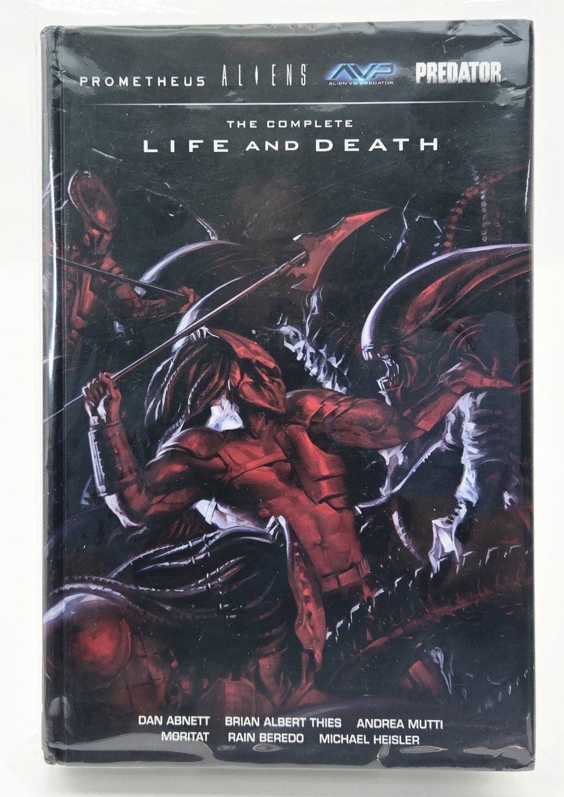 Aliens Predator Prometheus AVP Complete Life and Death Deluxe Hardcover 2018 HC