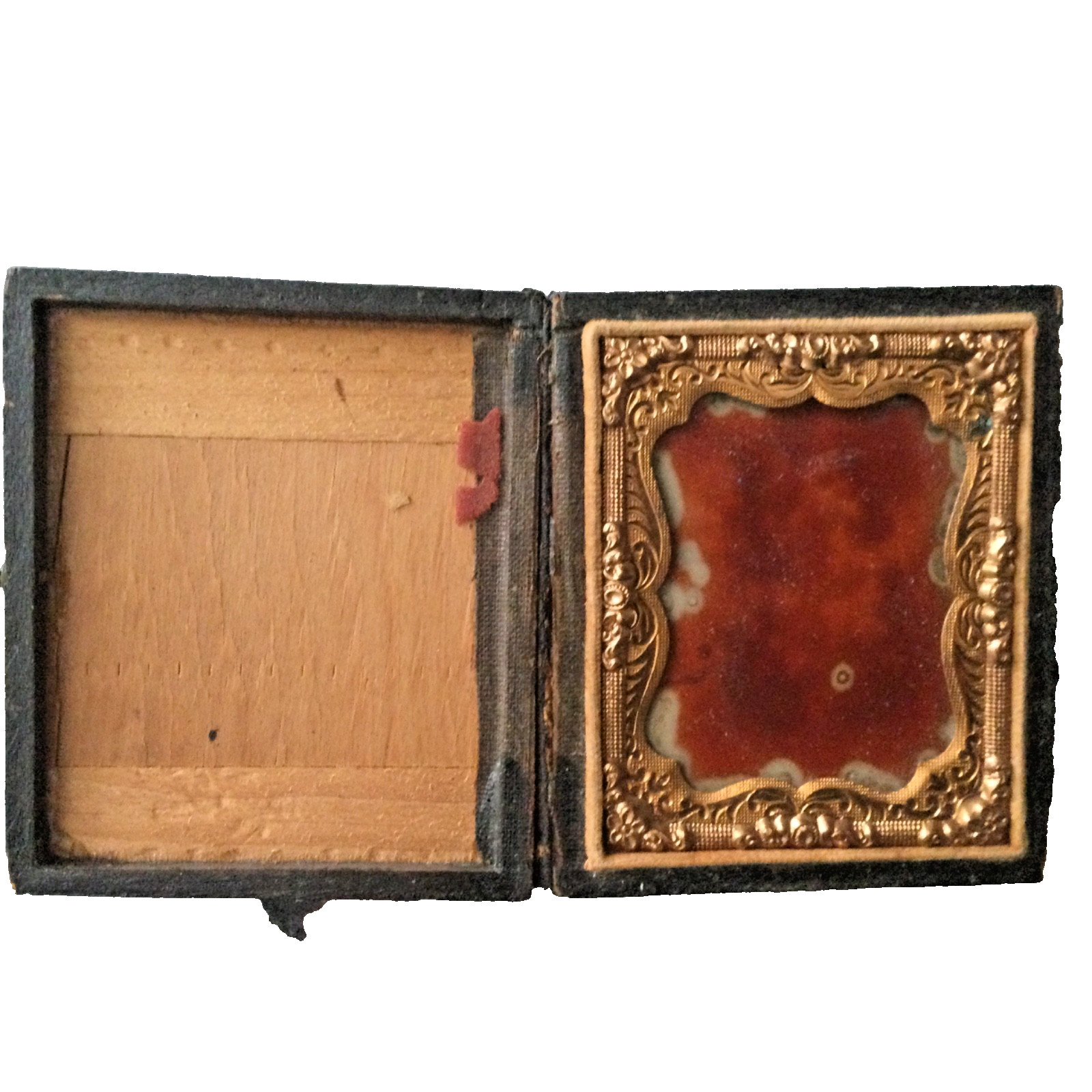 Antique 1800s Civil War Lot Union Case empty