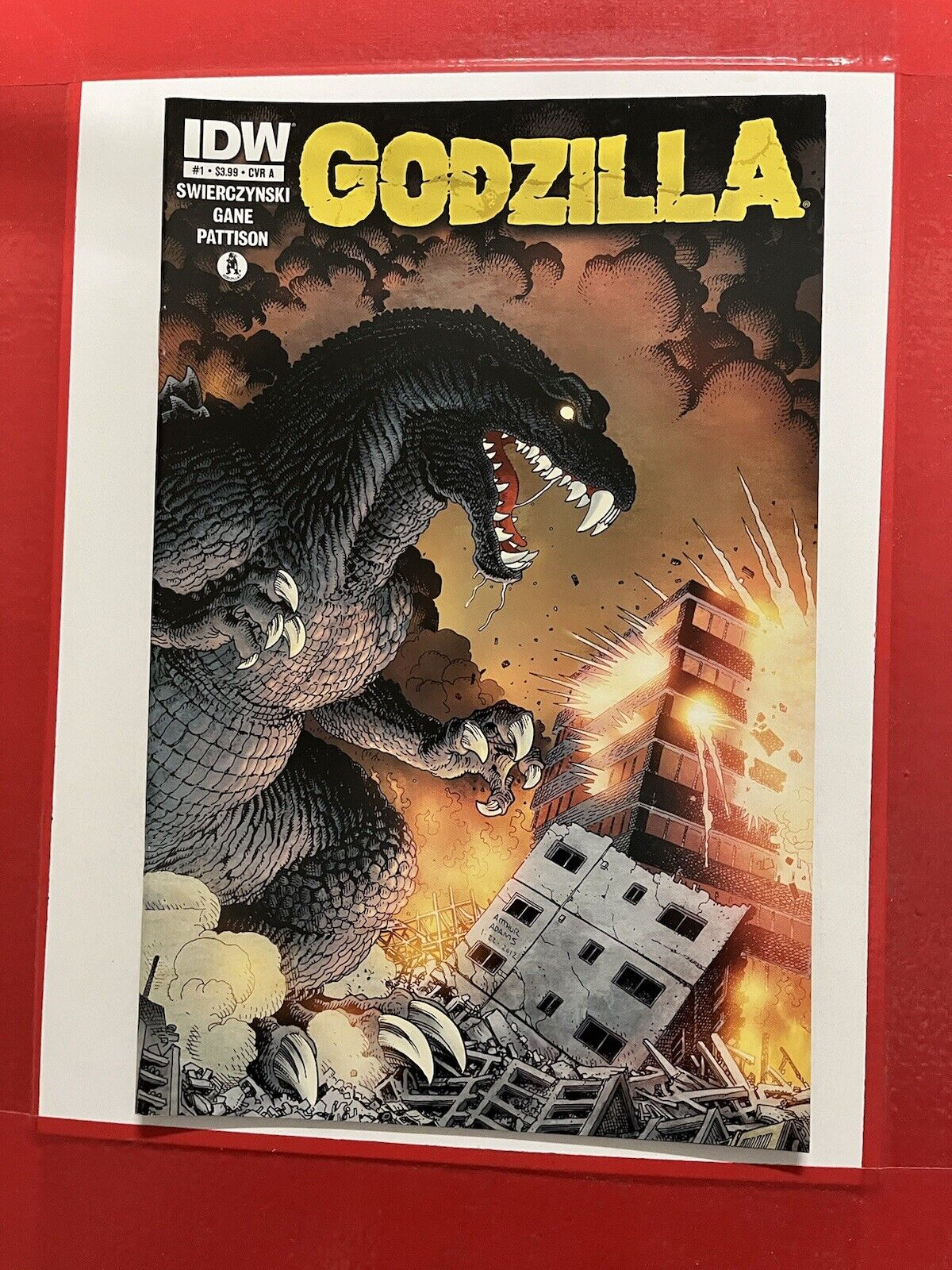 Godzilla #1 A-Cover, IDW, 2012; Art Adams Cover | Combined Shipping