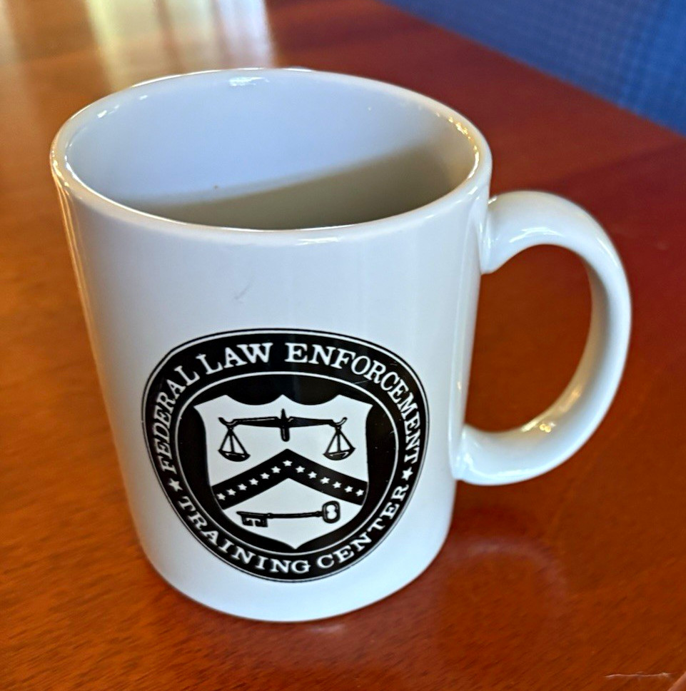 Federal Law Enforcement Training Center Logo Coffee Mug, Police Organization