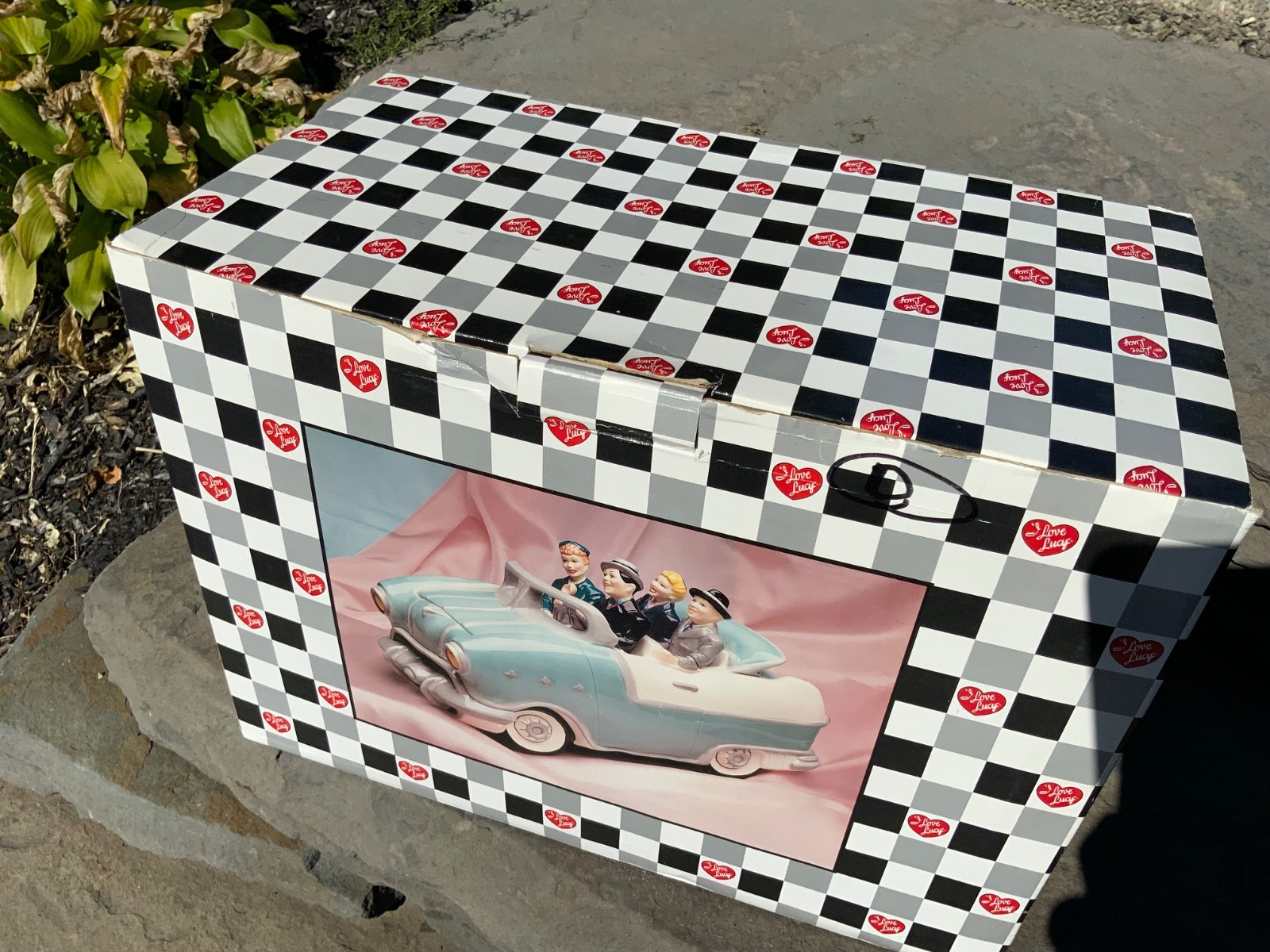 Vintage I Love Lucy “Going Go California” Car Cookie Jar Vandor Vintage I Love Lucy “Going Go California” Car Cookie Jar Vandor