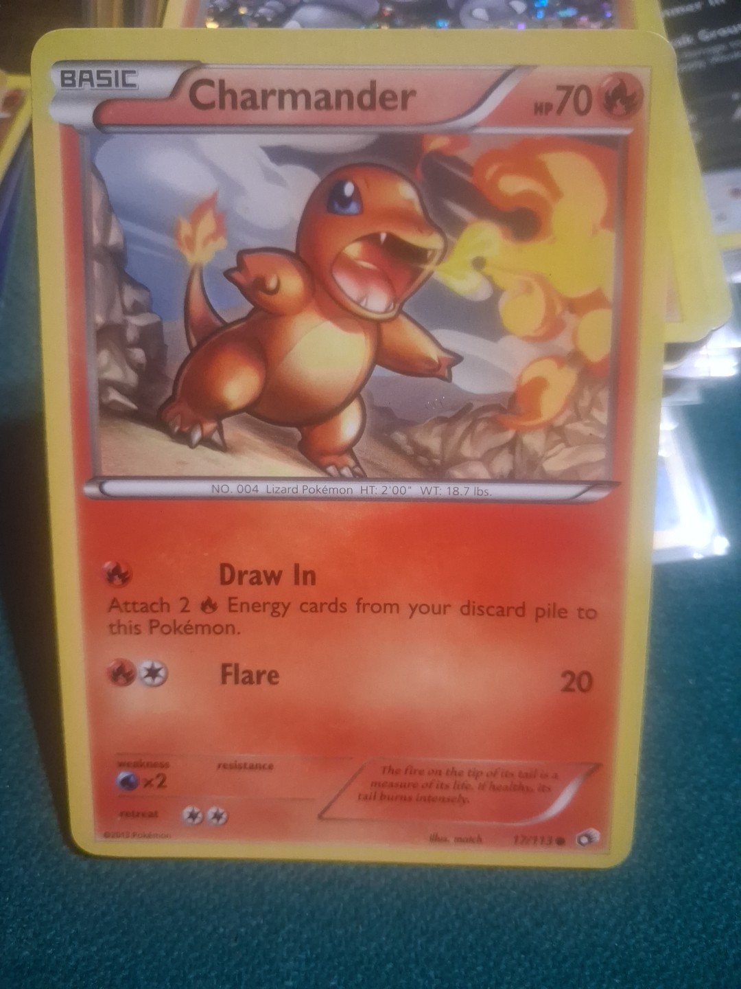 Pokémon TCG Charmander Legendary Treasures 17/113 Pokémon TCG Charmander Legendary Treasures 17/113