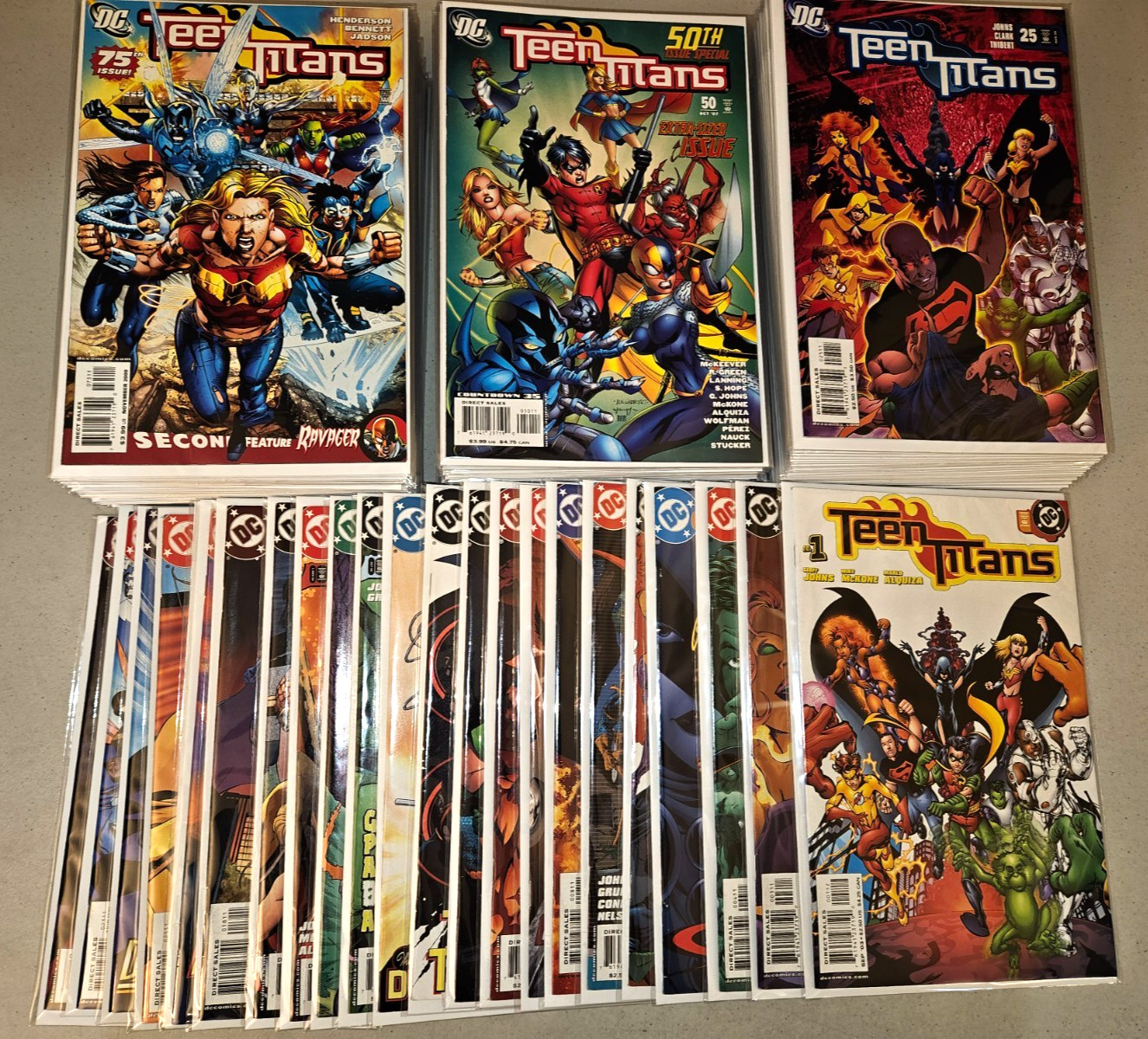 Teen Titans #1-100 (Complete 2003 DC Series) Geoff Johns, Full Lot Run Teen Titans #1-100 (Complete 2003 DC Series) Geoff Johns, Full Lot Run