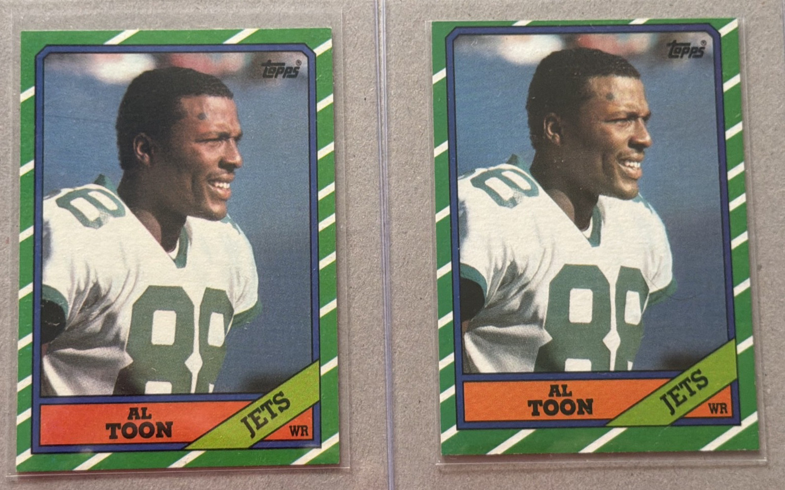 1986-1990 Topps Pro Set Al Toon Collection (2) Rookie #101 - 11 CARDS - NM-MINT 1986-1990 Topps Pro Set Al Toon Collection (2) Rookie #101 - 11 CARDS - NM-MINT