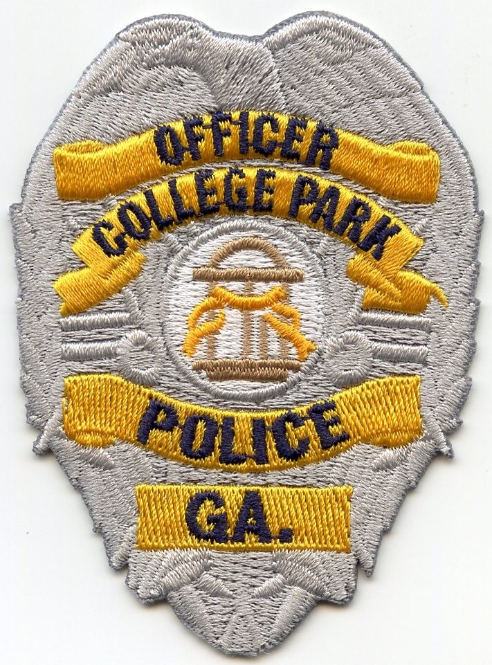 COLLEGE PARK GEORGIA small POLICE PATCH COLLEGE PARK GEORGIA small POLICE PATCH