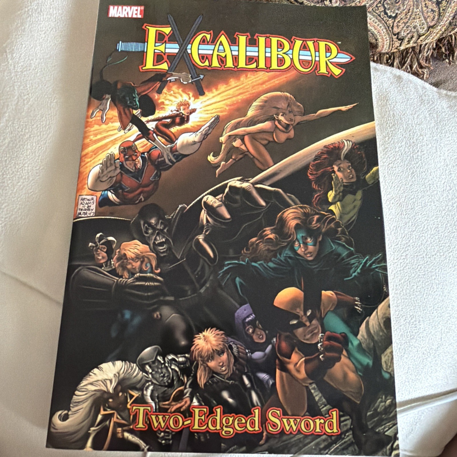 EXCALIBUR CLASSIC VOL. 2: TWO-EDGED SWORD TPB (2006) 1st Printing Marvel EXCALIBUR CLASSIC VOL. 2: TWO-EDGED SWORD TPB (2006) 1st Printing Marvel