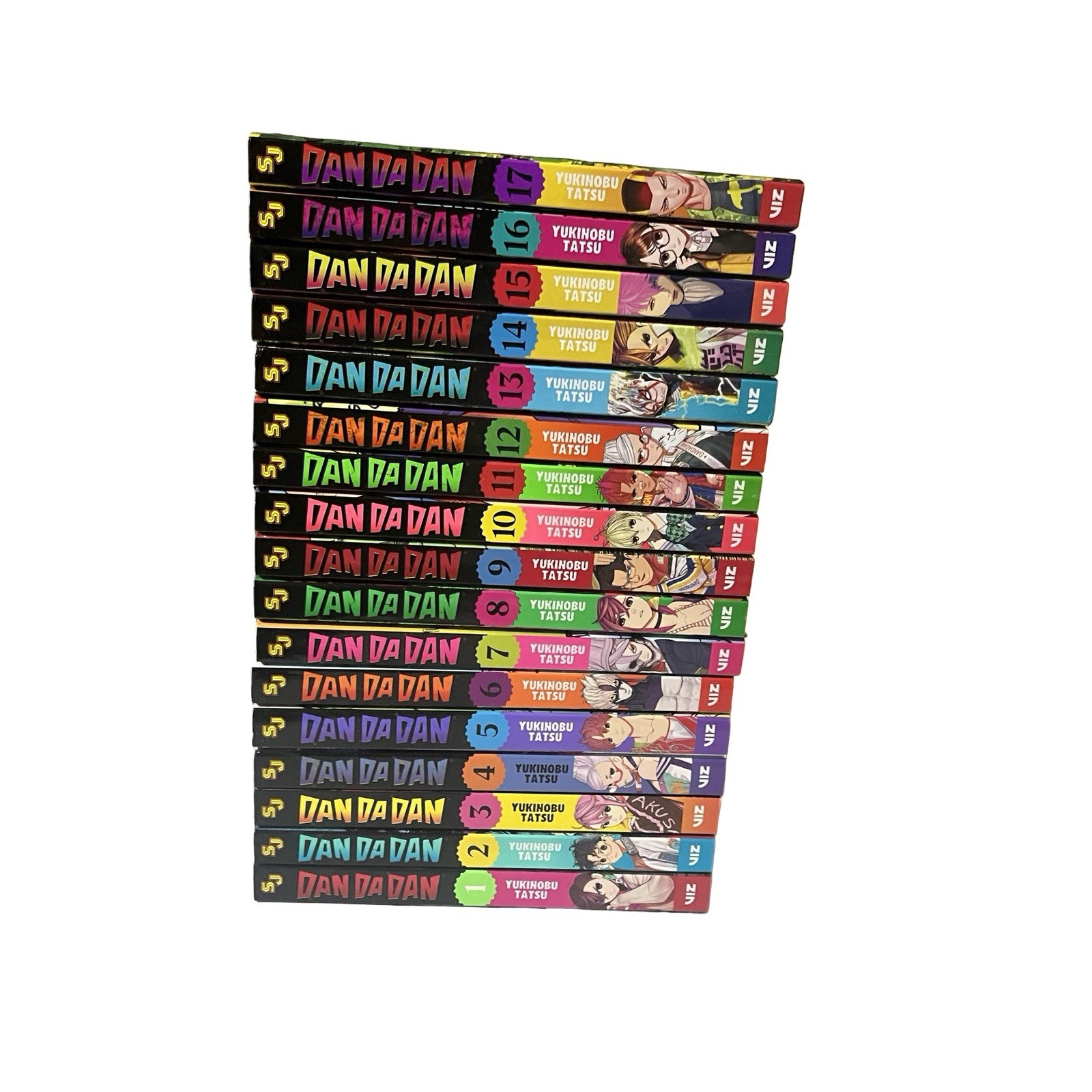 Dan Da Dan Volume 1 - 17 English Manga by Yukihobu Tatsu