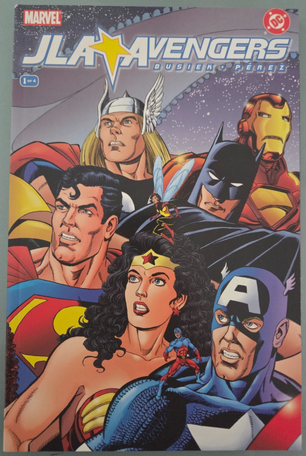 JLA | AVENGERS #1-4 (2003) DC MARVEL COMICS FULL COMPLETE SERIES GEORGE PEREZ JLA | AVENGERS #1-4 (2003) DC MARVEL COMICS FULL COMPLETE SERIES GEORGE PEREZ
