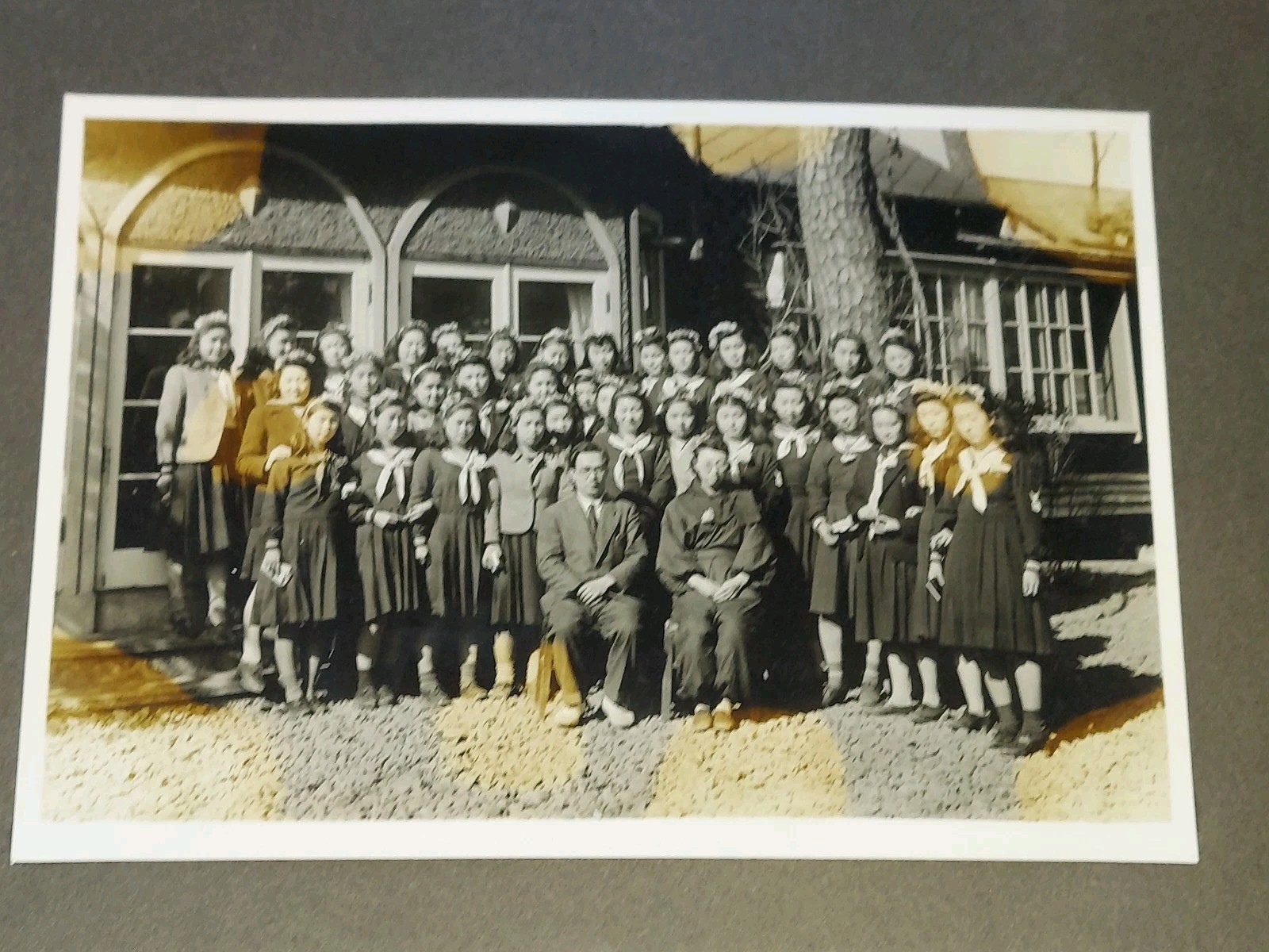 Antique Photo Album Young Japanese School Girls 1920-30s Scrapbook Resale