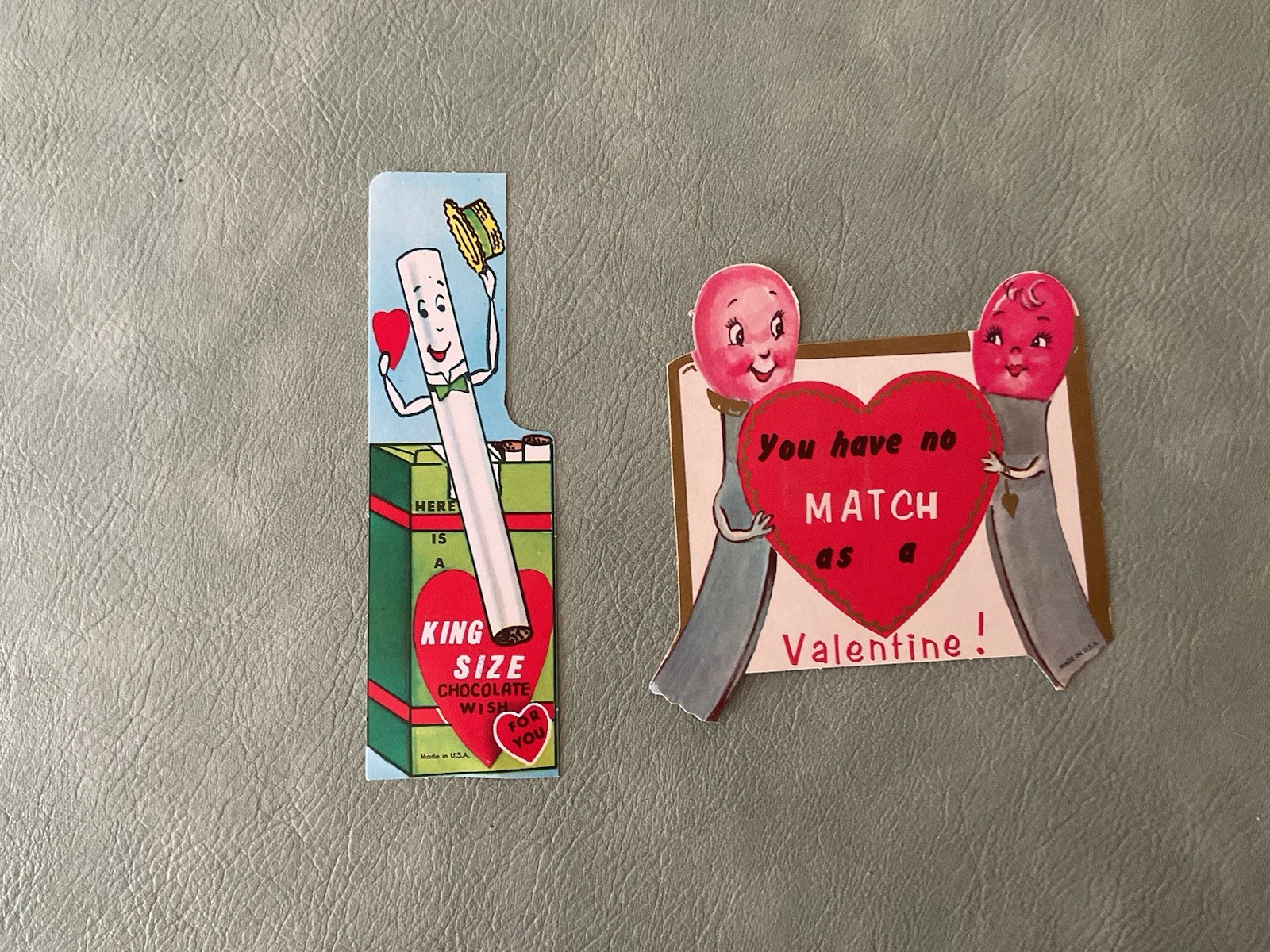 VINTAGE VALENTINES CARDS ( 2 RARE CARDS ) VINTAGE VALENTINES CARDS ( 2 RARE CARDS )