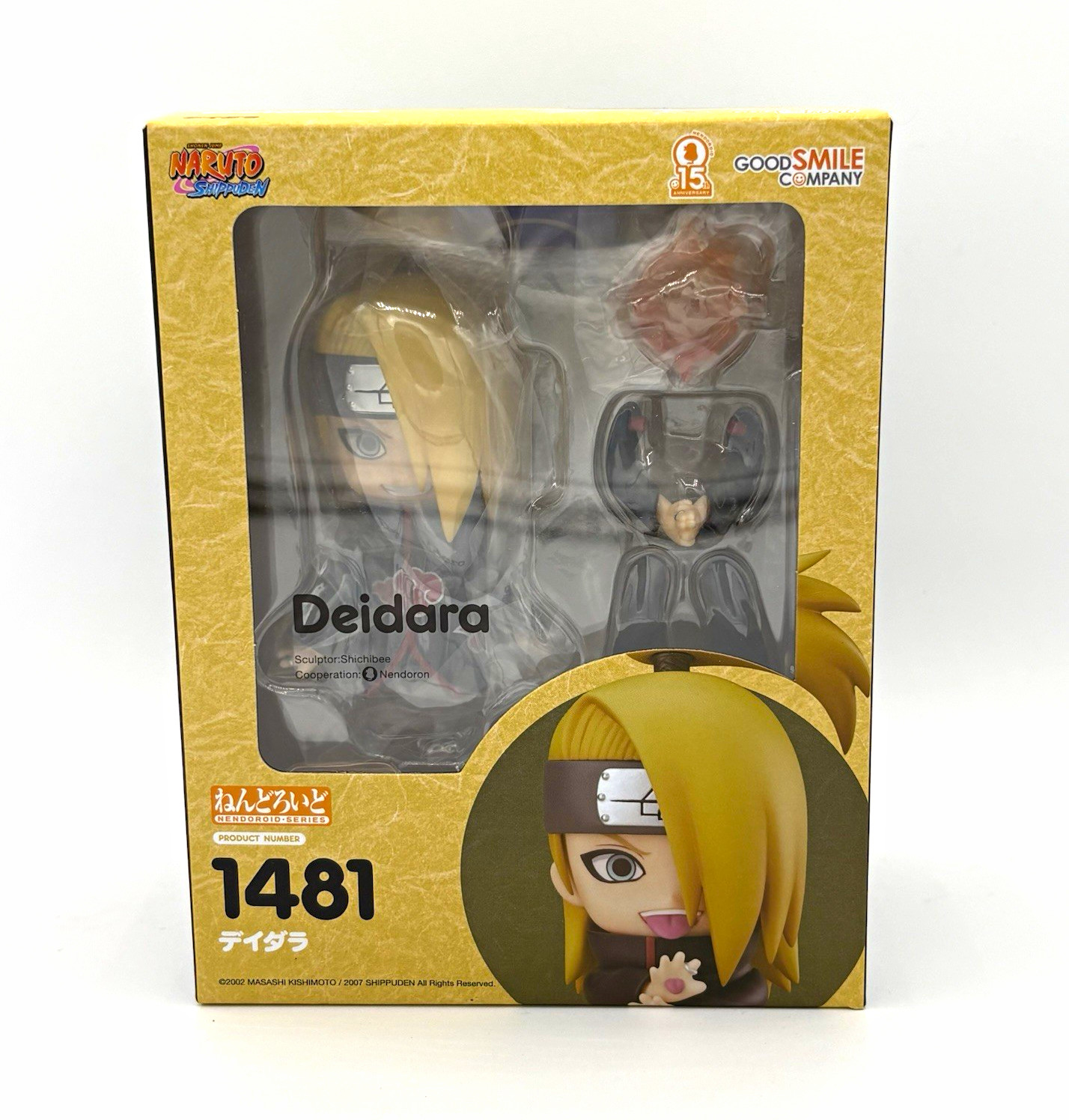 Good Smile Company Nendoroid Deidara Authentic #1481 Naruto Shippuden Figure Good Smile Company Nendoroid Deidara Authentic #1481 Naruto Shippuden Figure