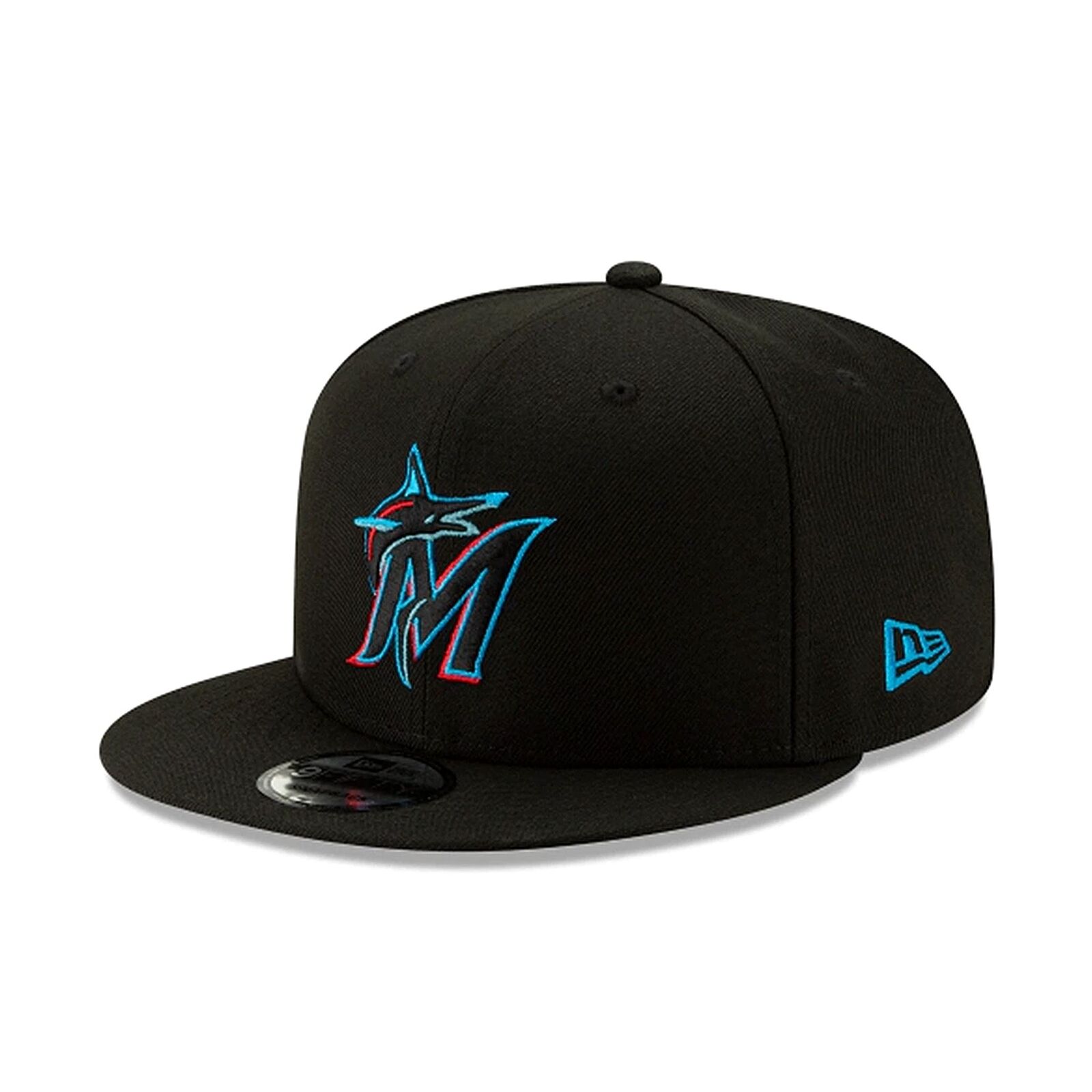 [11875066] Mens New Era MLB 9FIFTY Snapback - Miami Marlins