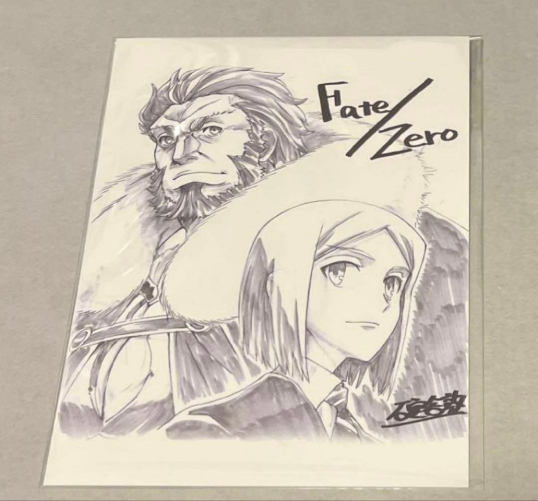 Fate Zero Ufotable Iskander Waver Illustration Card Rider Camp
