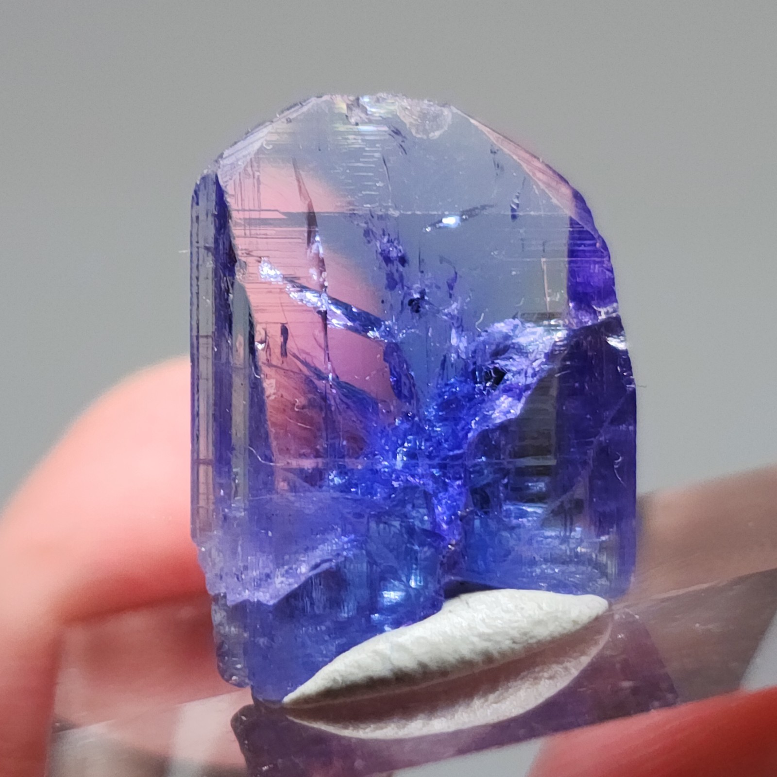 Exceptionally Stunning Tanzanite Crystal, 2cm, 12.80ct, US Seller Exceptionally Stunning Tanzanite Crystal, 2cm, 12.80ct, US Seller