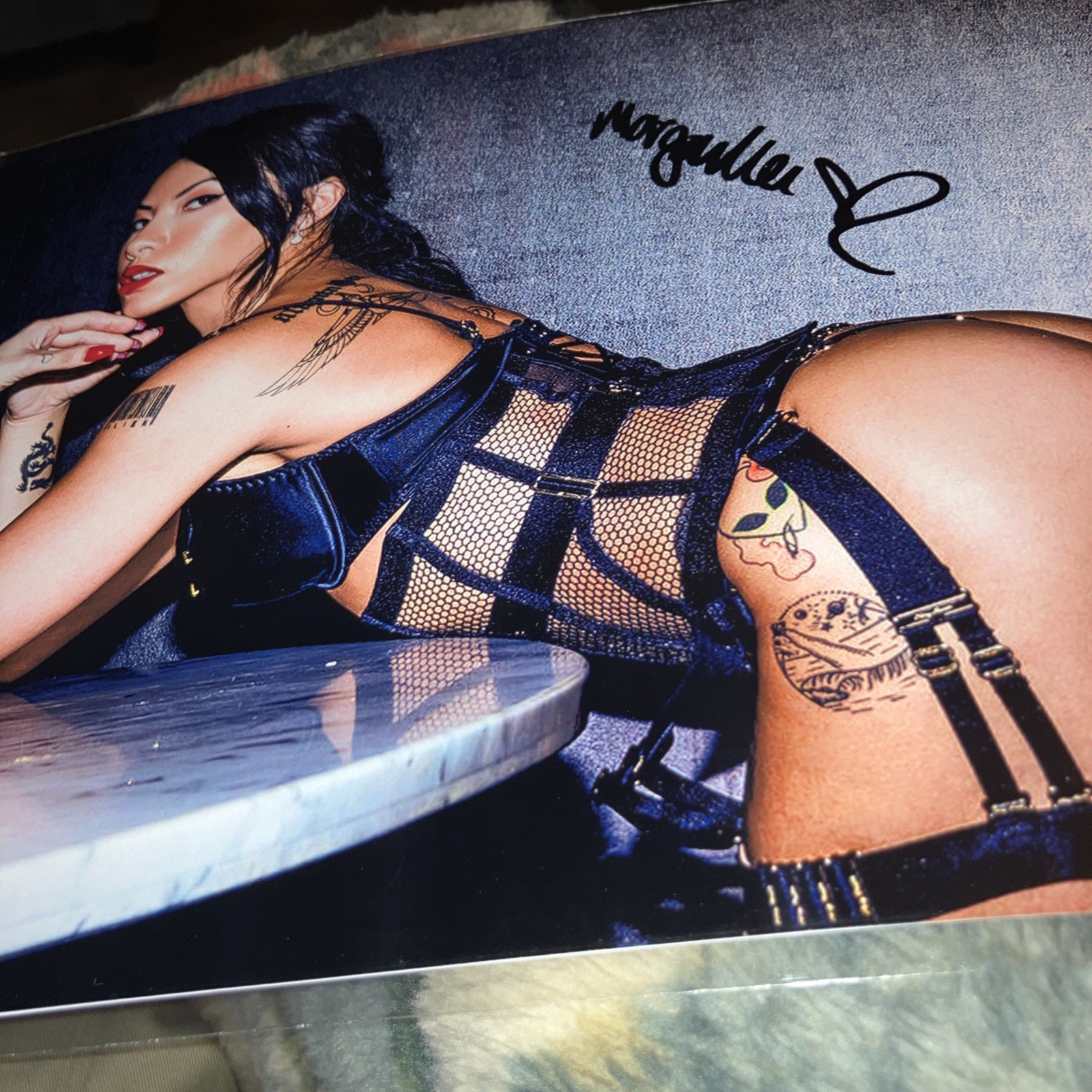 Morgan Lee Adult Actress Autographed 8x10 Photo w/COA Rare Morgan Lee Adult Actress Autographed 8x10 Photo w/COA Rare