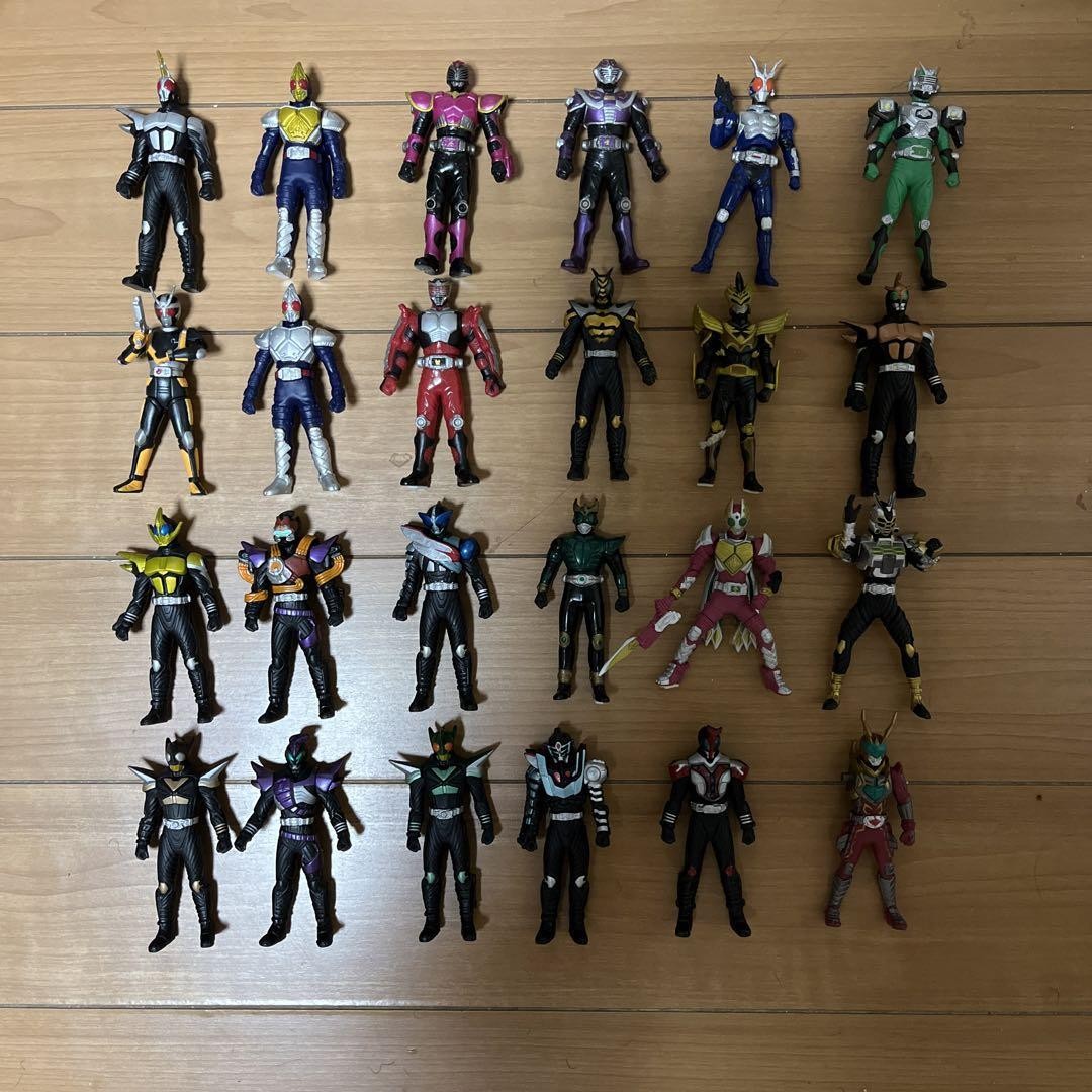Kamen Rider Series Figure Set of 24 Collectible Action Figures Authentic Japan Kamen Rider Series Figure Set of 24 Collectible Action Figures Authentic Japan