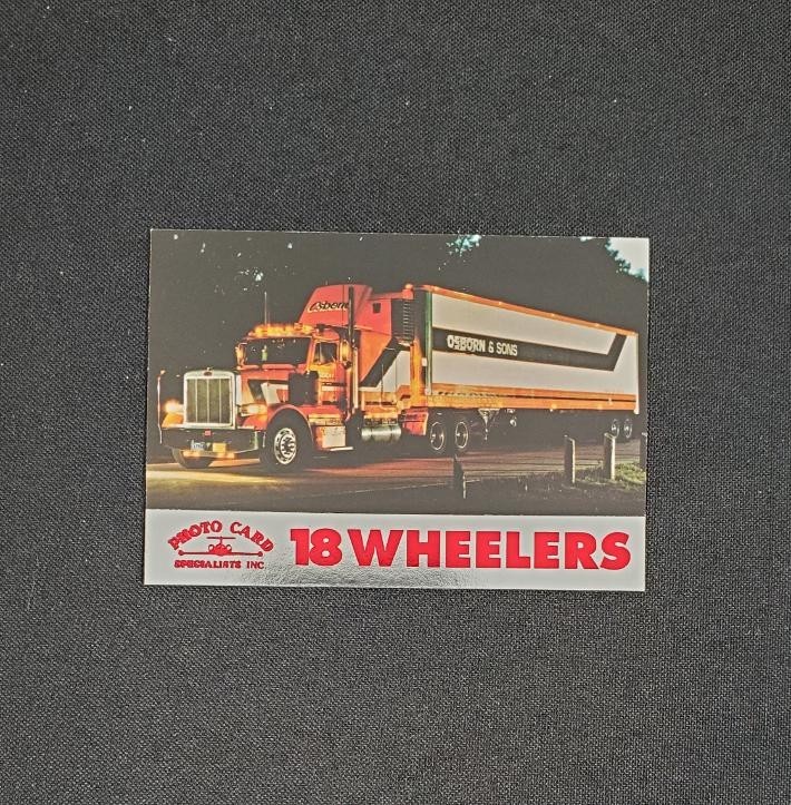 1994 EIGHTEEN 18 WHEELERS SERIES ONE SINGLE TRADING CARDS **YOU PICK** 1994 EIGHTEEN 18 WHEELERS SERIES ONE SINGLE TRADING CARDS **YOU PICK**