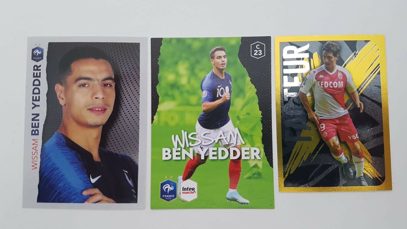 2020 Wissam Ben Yedder EURO Foot 20-21 France Monaco Panini stickers & card