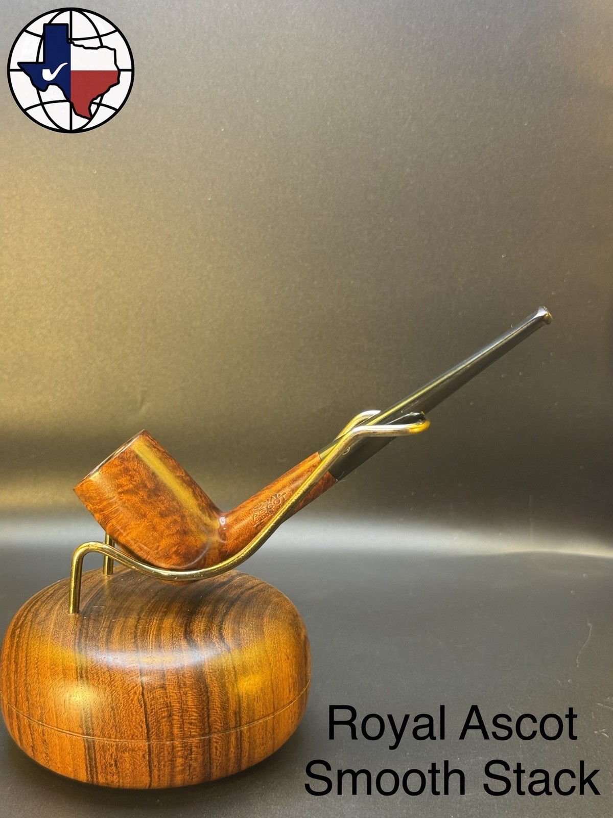 Vintage Royal Ascot Smooth Stack Tobacco Pipe Vintage Royal Ascot Smooth Stack Tobacco Pipe