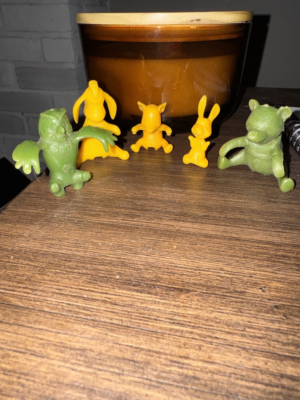 Vtg 1950's Nabisco Cereal Winnie the Pooh Breakfast BuddySpoon Sitters Toy Vtg 1950's Nabisco Cereal Winnie the Pooh Breakfast BuddySpoon Sitters Toy