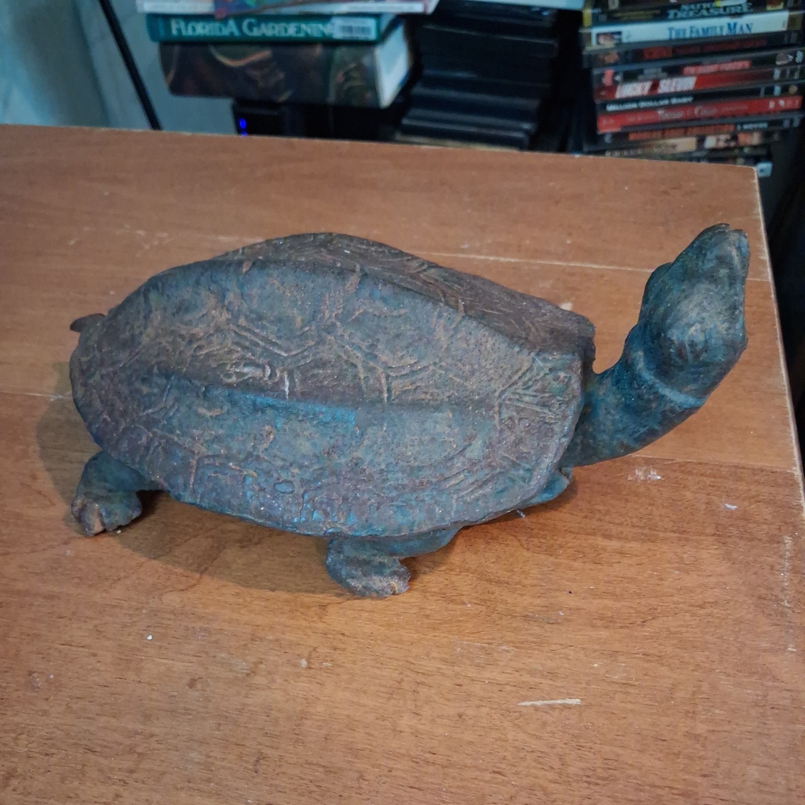 Antique Cast Iron Turtle Doorstop Office Paperweight Home Decor Antique Cast Iron Turtle Doorstop Office Paperweight Home Decor